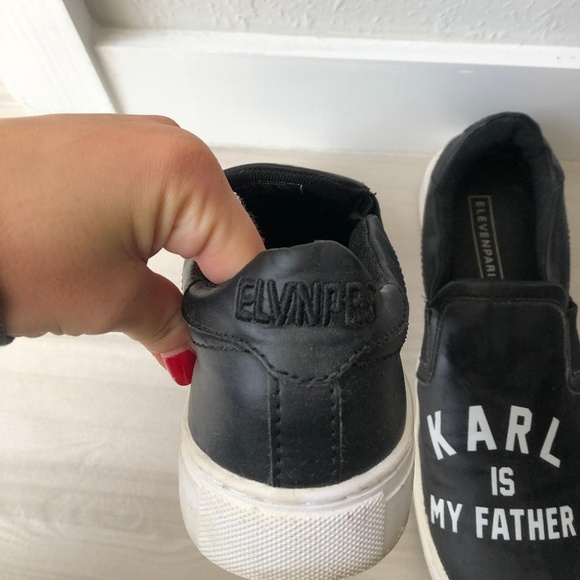 ELEVENPARIS Karl Is My Father Slip on Sneaker - Picture 7 of 7